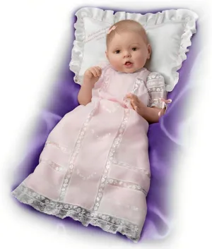 The Ashton-Drake Galleries Princess of Cambridge Commemorative Baby Doll Royal Heirloom Tribute to Princess Charlotte Handcrafted Poseable Porcelain Collectible by Master Doll Artist Fiorenza Biancheri 20-inches