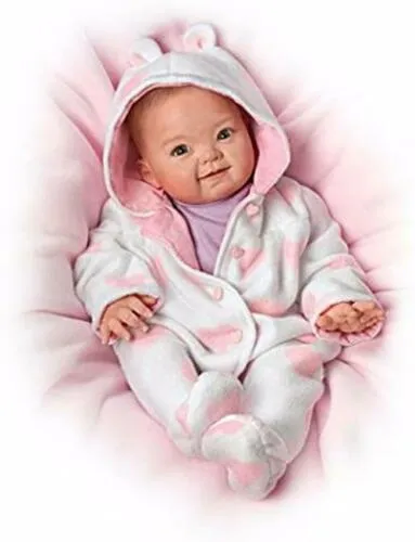 The Ashton-Drake Galleries Such A Doll Photo Contest Collection Issue #1: 'Savana' Baby Doll Handcrafted Lifelike with RealTouch® Vinyl and Hand-Rooted Hair by Ping Lau 18-Inches