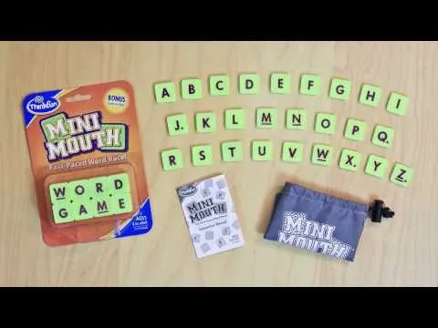 Think Fun Mini Mouth Word Game