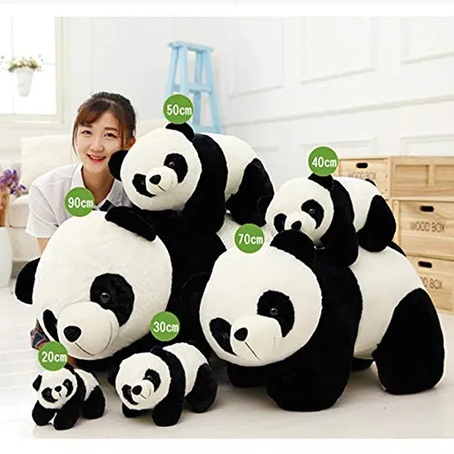 Tickles Cute Looking Panda Stuffed Soft Plush Animal Toy for Kids (Size: 48 cm Color: Black and White)