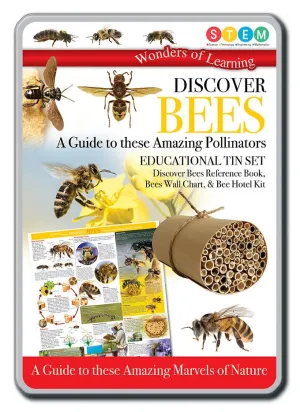 Tin Set - Discover Bees