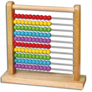 Wooden Abacus: 100 Beads