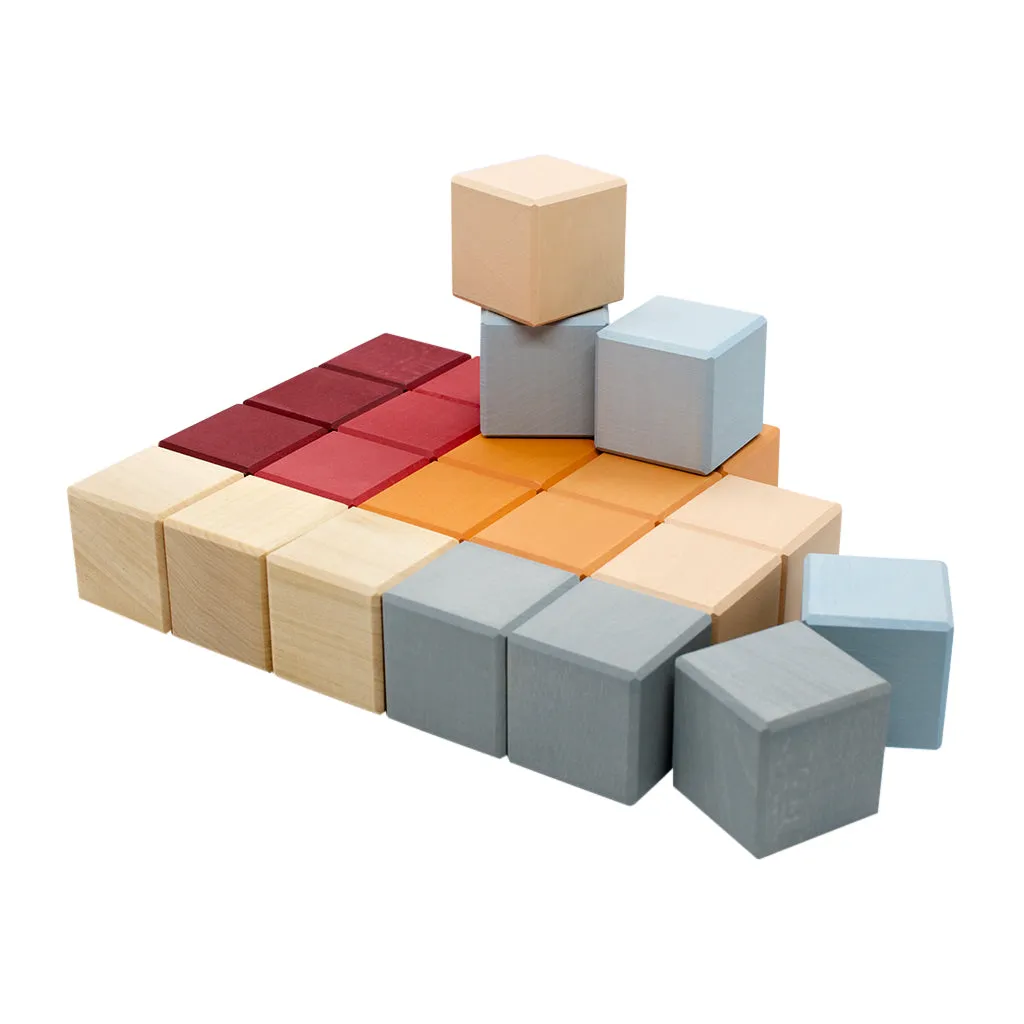 Wooden Building Blocks - Sunrise