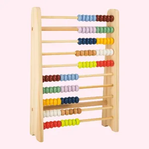 Wooden Montessori Early Learning Abacus