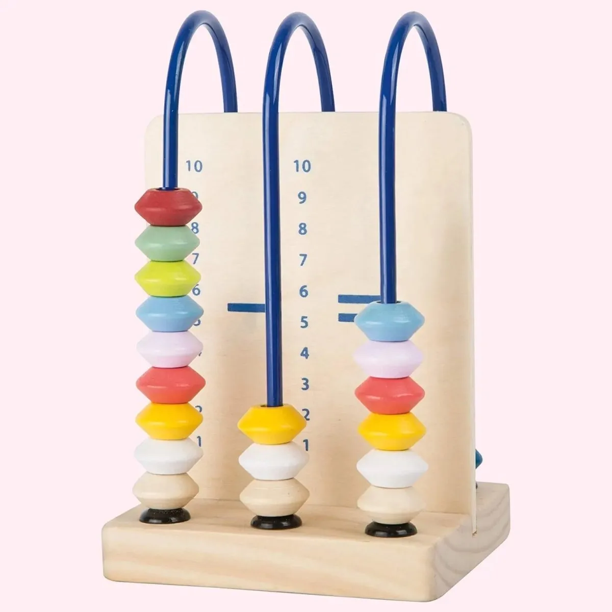 Wooden Montessori Small Counting Loop Abacus