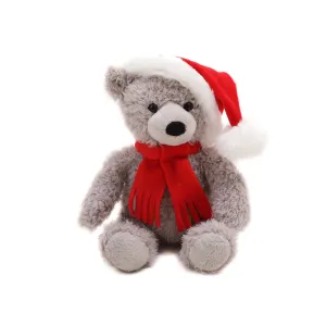 Xmas Junior Bear Gray 10"