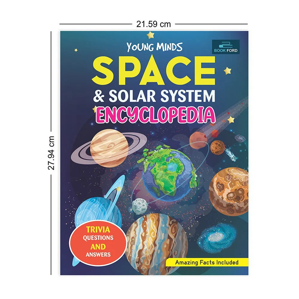 Young Minds Encyclopedia - Set of 2 Books - Space and Human Body Encyclopedia For Kids